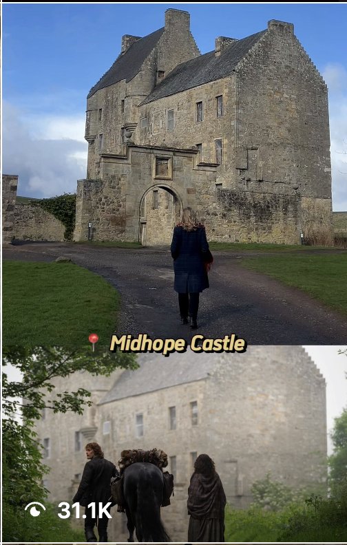 Reel: Midhope Castle, where Outlander was filmed, 31.1K views